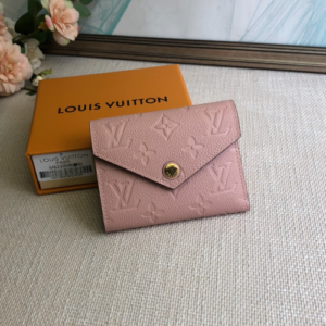 Louis Vuitton Monogram Empreinte Victorine Wallet – Pink