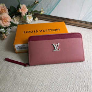Louis Vuitton Zippy Lockme Wallet – Pink