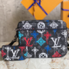 Louis Vuitton Trio Printed Men’s Small Messenger Handbag