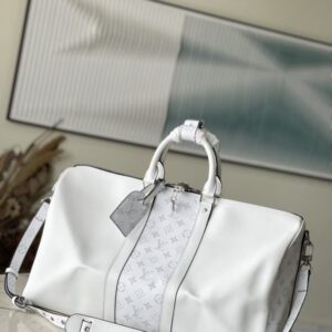 Louis Vuitton Keepall 50 Bandoulière Travel Bag