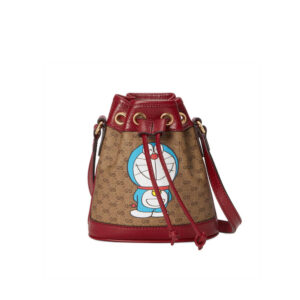 Replica Doraemon x Gucci Mini Bucket Bag 647801