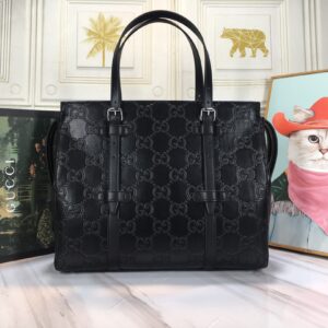 Replica Gucci Double G embossed tote bag