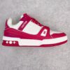 Louis Vuitton Trainer Rose Pink Low-Top Casual Shoes, Trainers, Sports Shoes for Men and Women 1AA6WI