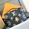 Louis Vuitton Bicolor Monogram Empreinte Pochette Metis Black/Beige