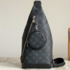 Louis Vuitton Duo Shoulder Men’s Bag – Black