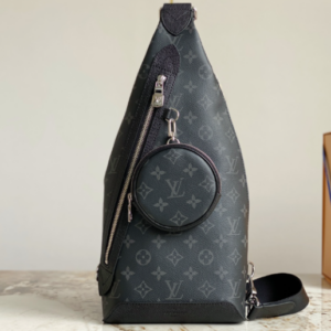 Louis Vuitton Duo Shoulder Men’s Bag – Black