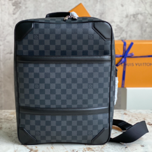 Louis Vuitton Grid Briefcase Backpack – Black