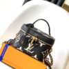 Louis Vuitton Giant Monogram Vanity Small Handbag – Black