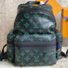 Louis Vuitton Discovery Monogram Backpack in Black