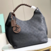 Louis Vuitton Carmel Hobo Tote Handbag – Black