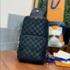 Louis Vuitton Pressed Grid Avenue Shoulder Bag