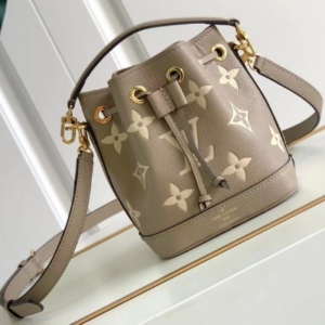 Louis Vuitton Apricot Nano Noé Handbag – Gray