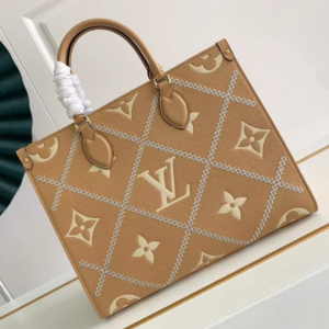 Louis Vuitton Onthego Medium Handbag- Cream