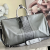 Louis Vuitton MTaigarama Keepall 50 Travel Bag – Gray