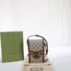 Replica Gucci Horsebit 1955 mini bag monogram canvas