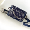 Louis Vuitton Mini Soft Trunk Chain Bag – Blue