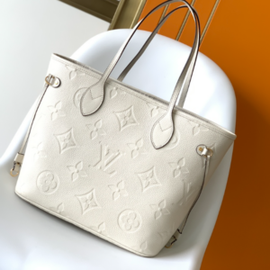 Louis Vuitton Neverfull Medium Shopping Bag – White