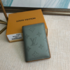 Louis Vuitton Monogram Titanium Gray Canvas Wallet