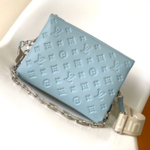 Louis Vuitton Caramel Coussin Small Handbag – Blue