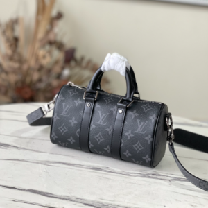 Louis Vuitton Black Flower This Keepall XS Handbag