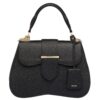 Prada Black Large Sidonie Saffiano Leather Bag