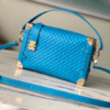 Louis Vuitton Soft Trunk Suitcase Handbag – Blue