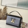 Louis Vuitton Twist MM Handbag – Black