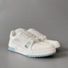 Louis Vuitton LV Trainer Low-top casual trainers Sneakers Sports shoes Men's shoes Women's shoes Sneakers White and green 1AIKRM