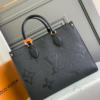 Louis Vuitton Medium Onthego MM Bag – Black