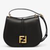 Fendi C’mon Medium Bag in Black Calfskin