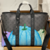 Louis Vuitton LV x YK Weekend Tote Handbag For Men