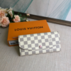 Louis Vuitton Doudou Emilie Wallet – White Grid Pink