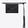 Saint Laurent Black Envelope Belt Bag