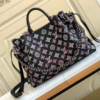Louis Vuitton Monogram BELLA TOTE Handbag – Black