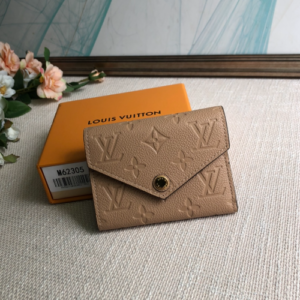 Louis Vuitton Monogram Empreinte Victorine Wallet – Apricot