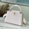 Louis Vuitton Capucines Medium Handbag – White